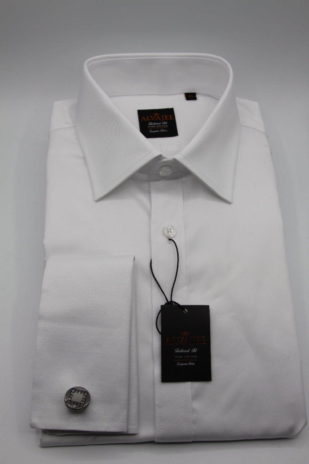 Shirt - Brad #2 - 100% Cotton Easy Care - Double Cuff