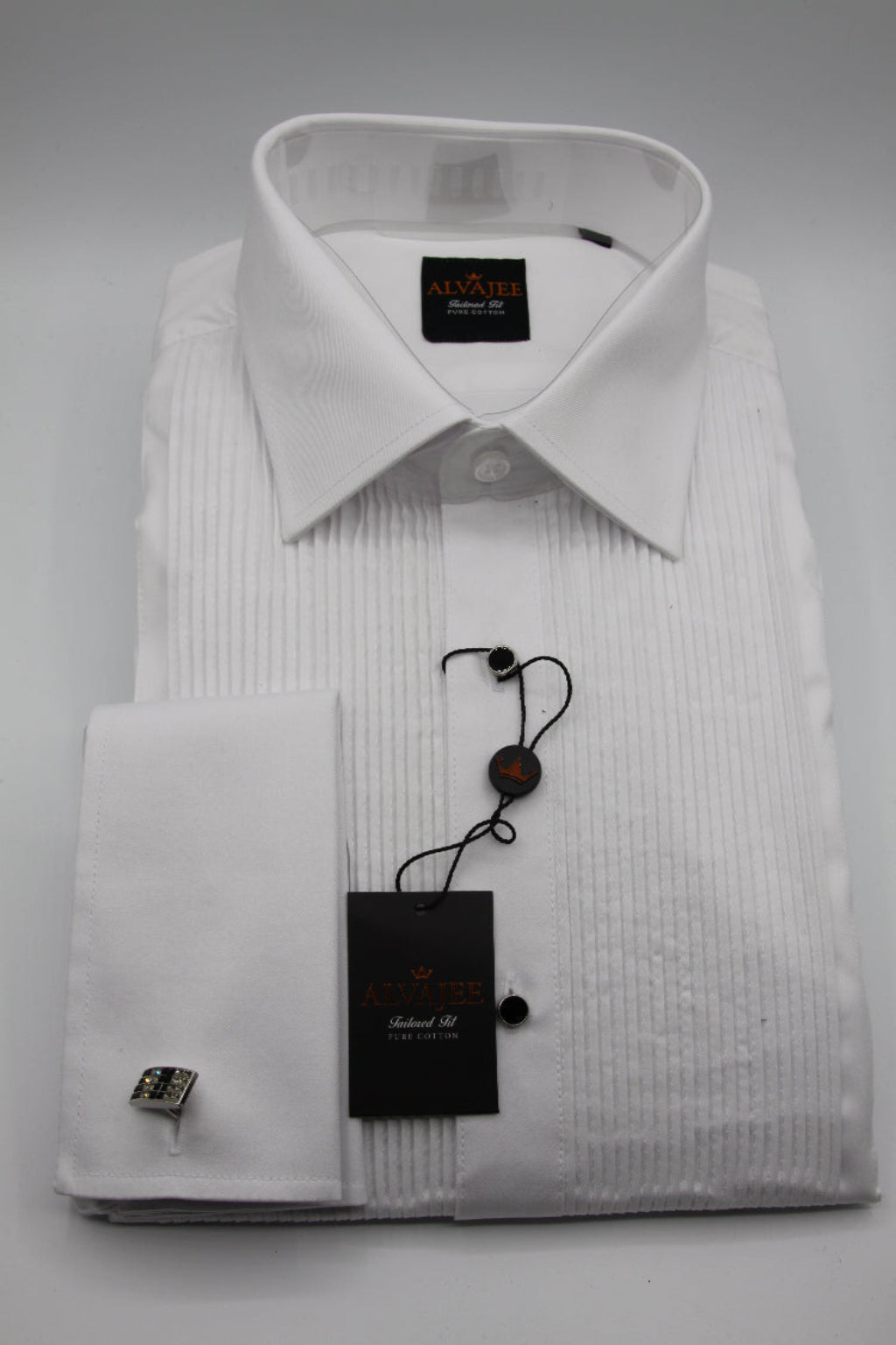 Shirt - Royale - 100% Cotton Easy Care - Pleated Dinner Shirt