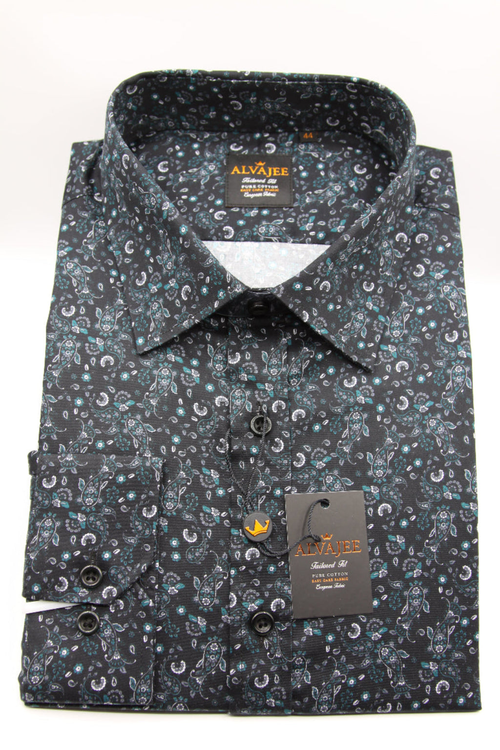 Shirt - Dion - Pure Cotton European Fabric - Single Cuff