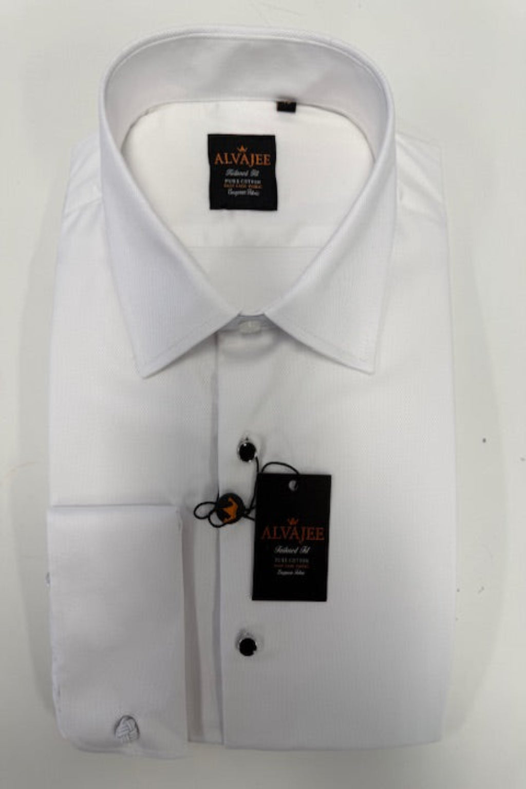 Shirt - Monaco - Front panel 100% Egyptian Cotton - Double cuff - Removable stud buttons