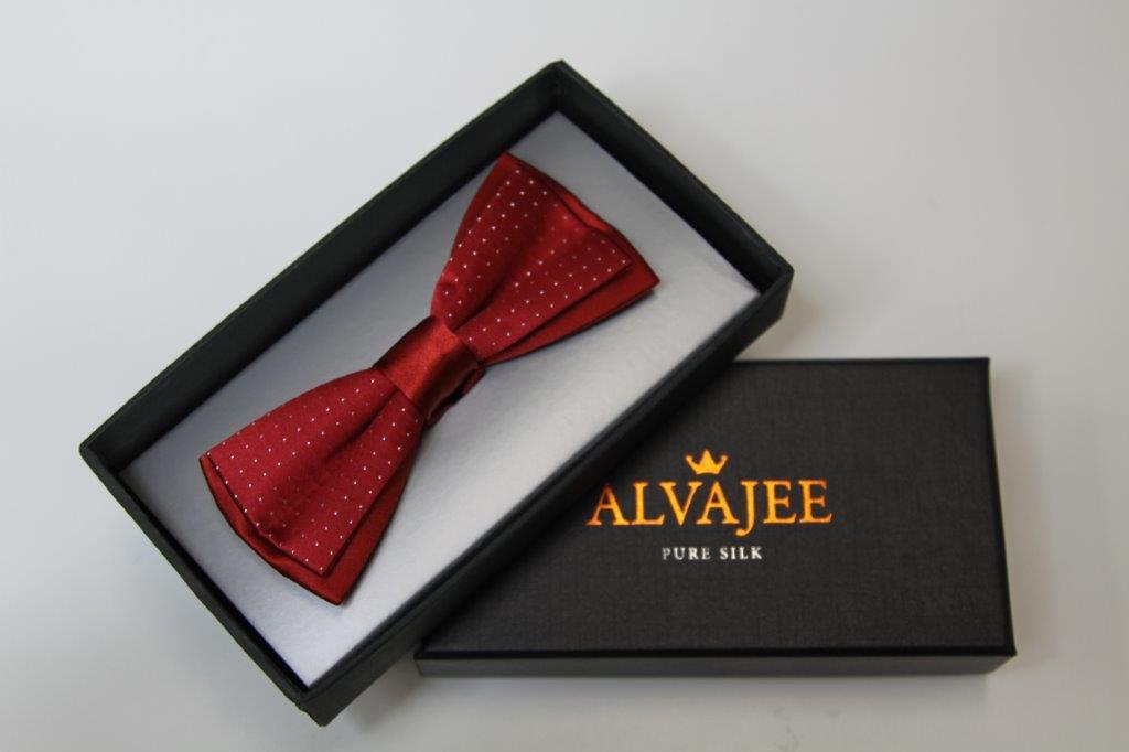 Sergio 12  -  Contrast Red Dot  -  Bow